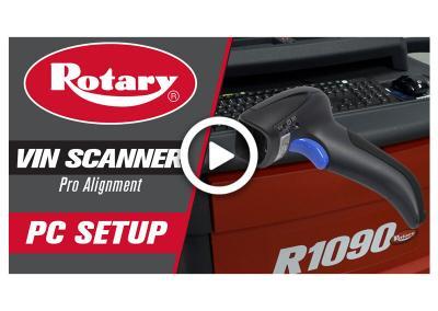 Rotary Alignment VIN Scanner PC Setup