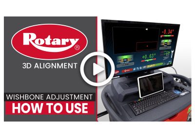 Rotary 3D Alignment System: Wishbone Adjustment